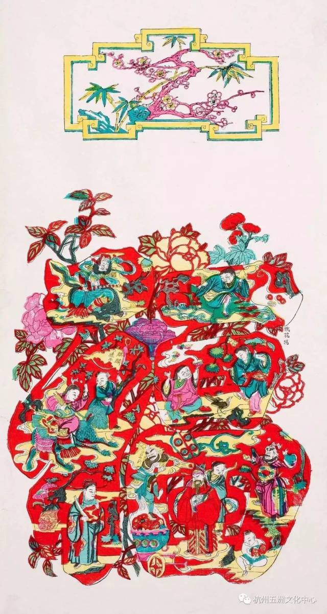 已有400多年历史的桃花坞木刻年画,是中国南方流传最广,影响最大的一