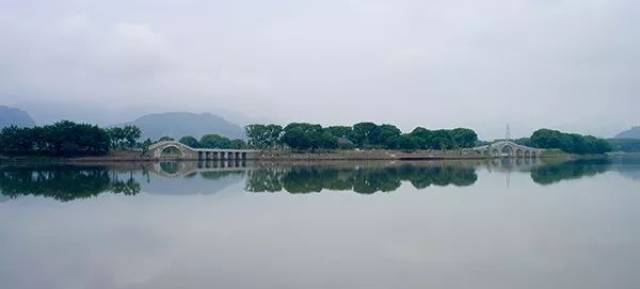 天台始丰湖畔逛逛好风景!