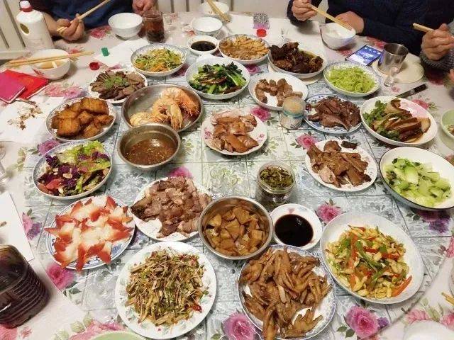 年夜大餐,尽在朋友圈!(图组)