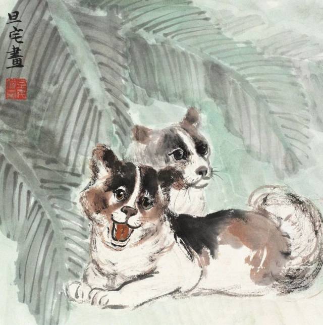 戌狗迎春 | 名家狗画欣赏
