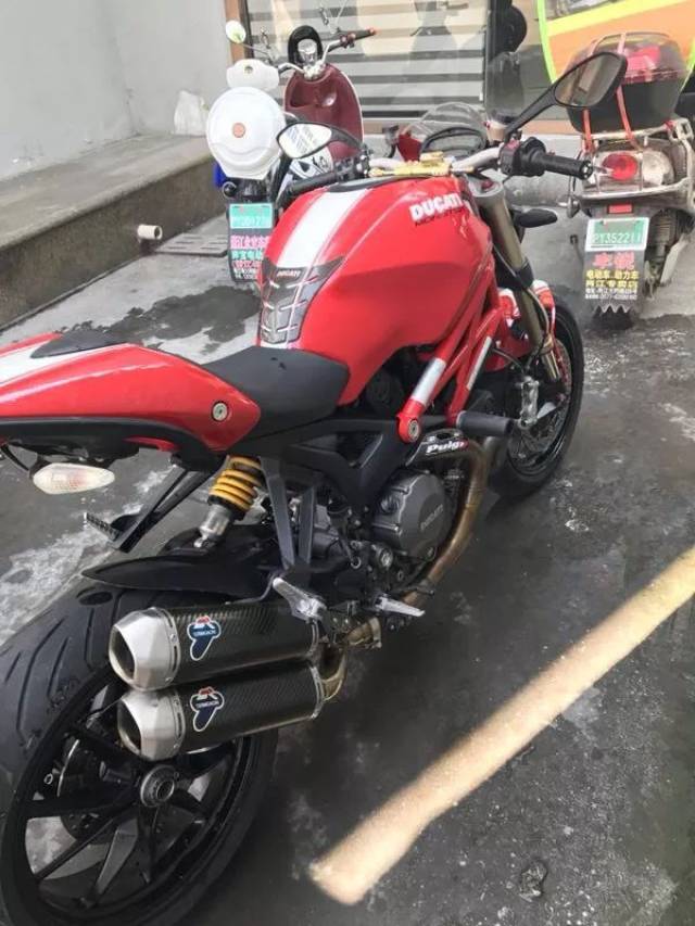 转让|温州浙c 2013年杜卡迪1100evo