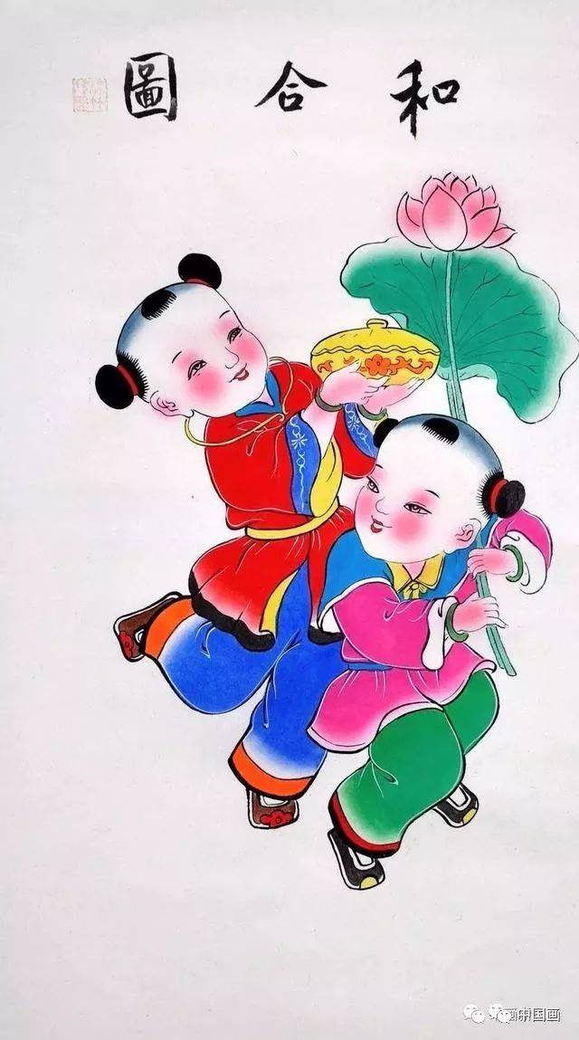 中国五大年画,护佑你新春吉祥!开心过大年!