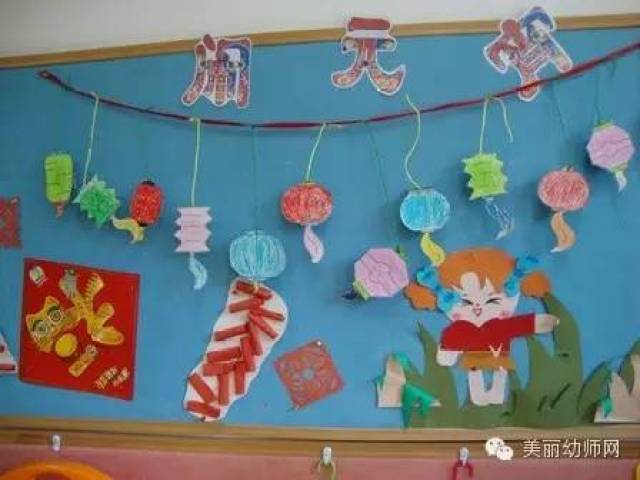 幼儿园元宵节主题墙设计大全