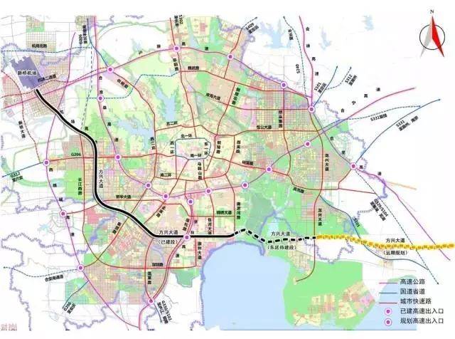 建设意义:1,完善快速路网系统,构筑骨架路网体系;2,连接滨湖新区与
