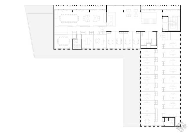 简单的体块也能兼具高效的功能——法国idf habitat总部