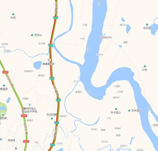 长深高速寨岗—坣头岭段