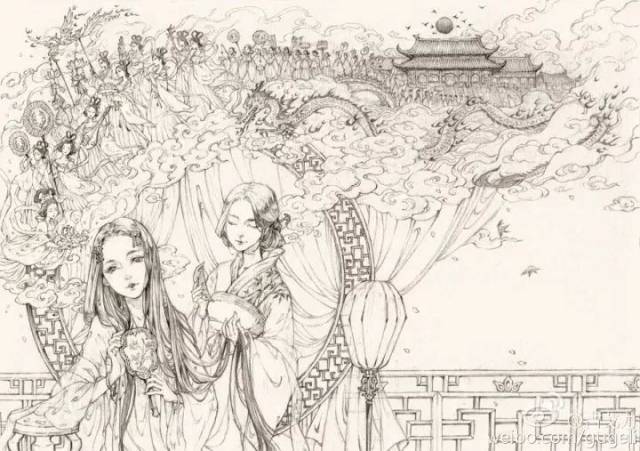 绝美的插画是这样画成的!加速跑技巧图片