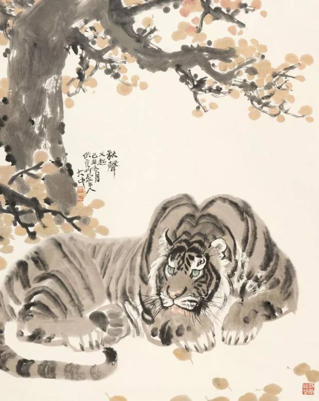 冯大中|他画的虎被誉为天下第一虎(88幅)