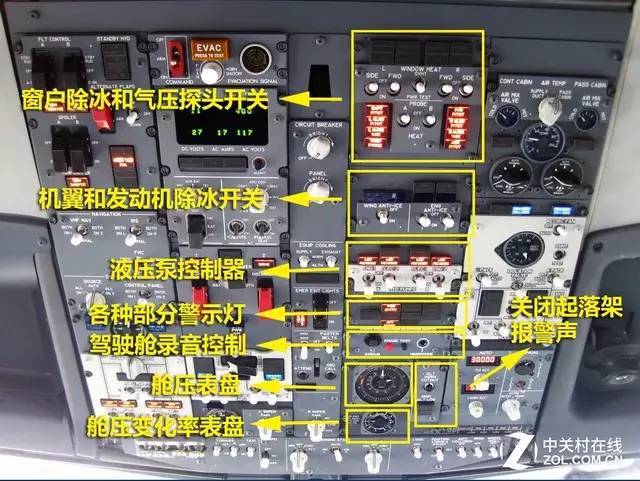 波音737飞机驾驶舱面板全解读,震撼来袭!