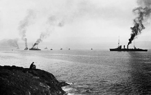 悲壮自沉斯卡帕湾:一战后德国公海舰队的最终结局