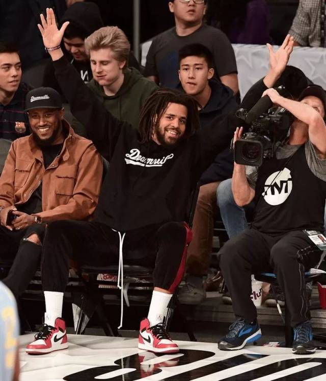 j cole —— air jordan   "chicago"