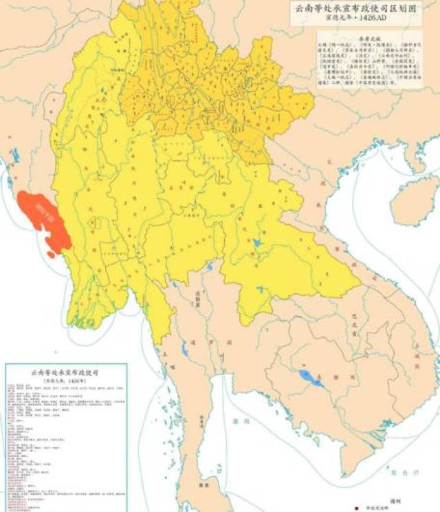 明朝云南地图,云南,明朝_大山谷图库