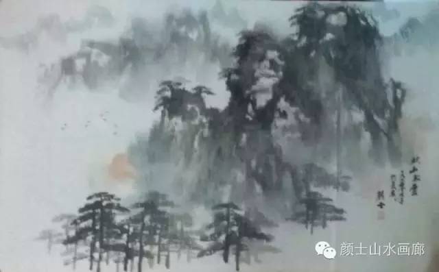 中国山水诗词的心灵意境美