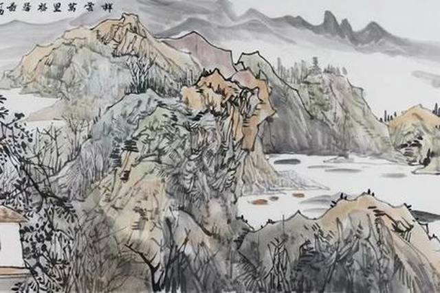 博宝·典藏 | 山水画家黄震作品 / 水秀石奇,雄浑沉厚