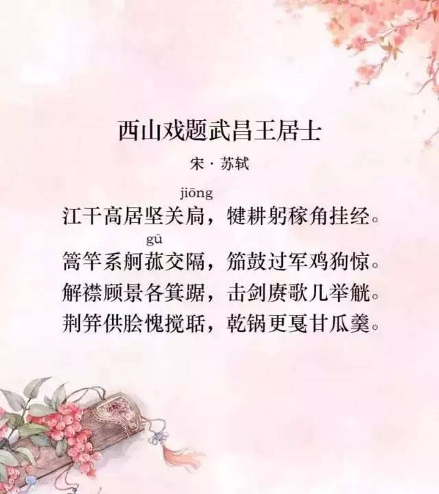 56字同声,厉害了我的东坡!