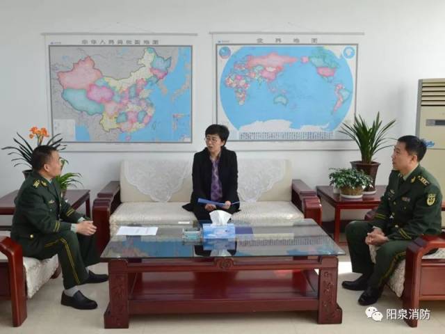 阳泉市代雷健坤专题听取消防工作汇报