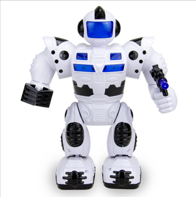 新款儿童电动模型玩具 仿真行走语音走路机器人