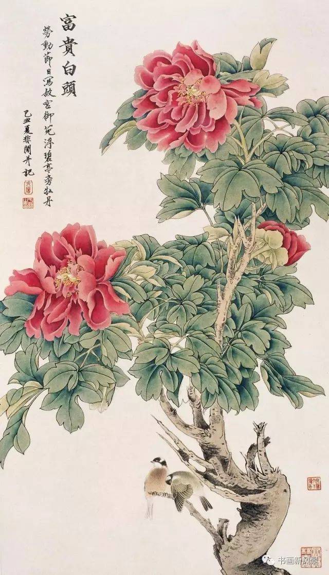 名作| 三大工笔名家画牡丹,祝你花开富贵迎新春!