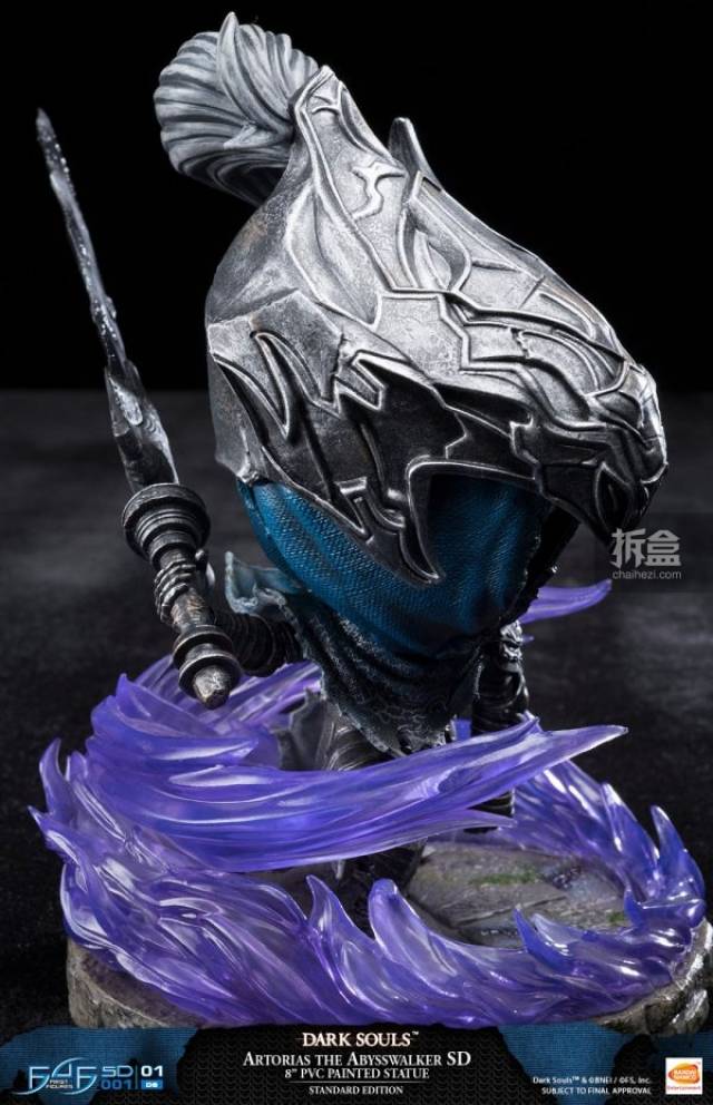 first 4 figures《黑暗之魂》深渊行者:阿尔特留斯artorias sd 8寸pvc