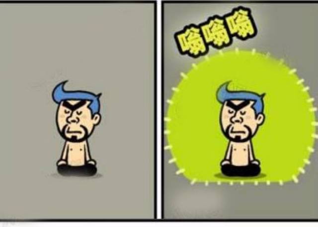 搞笑漫画:修炼超级金钟罩