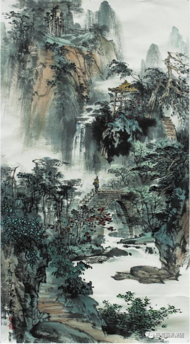 【巴蜀画派·人物】罗汉成:笔墨承道 山水寄情