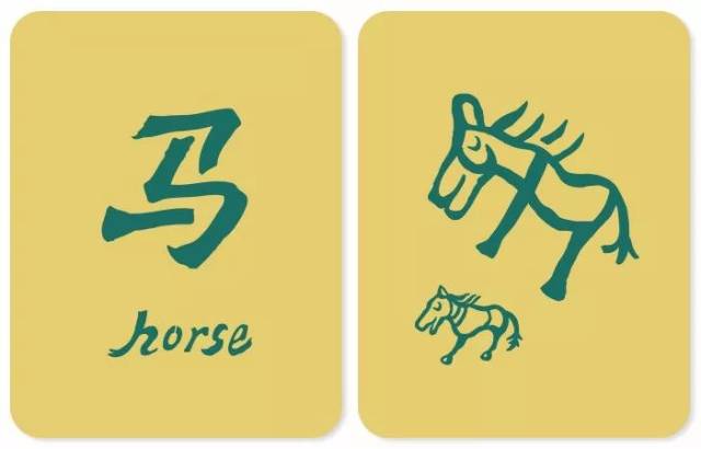 到了《甲骨文游戏字卡2》中这些基础字开始生出其他字来,比如下面这几