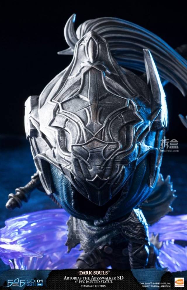 first 4 figures《黑暗之魂》深渊行者:阿尔特留斯artorias sd 8寸pvc