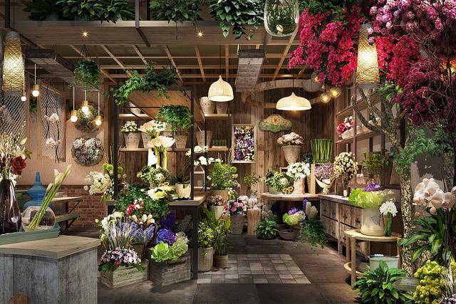 flower shop,clothes shop florist shop flower shop(花店)cinema(电影院)restaurant(餐馆)