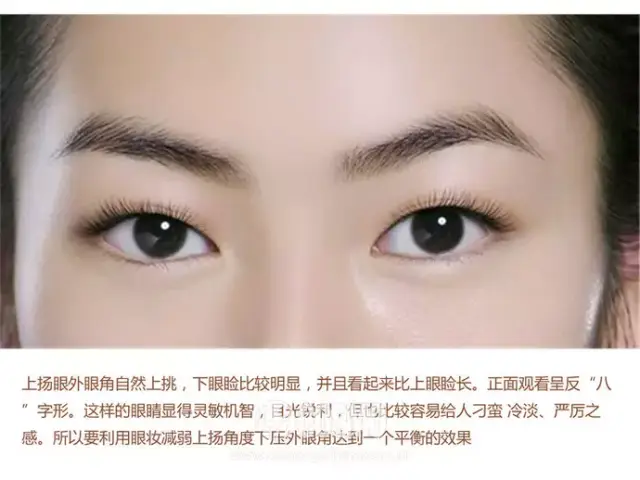 陈妍希就是其中非常典型的下垂眼眼型.