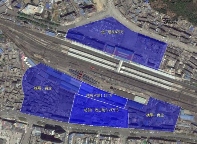 六盘水高铁站建设动迁之后