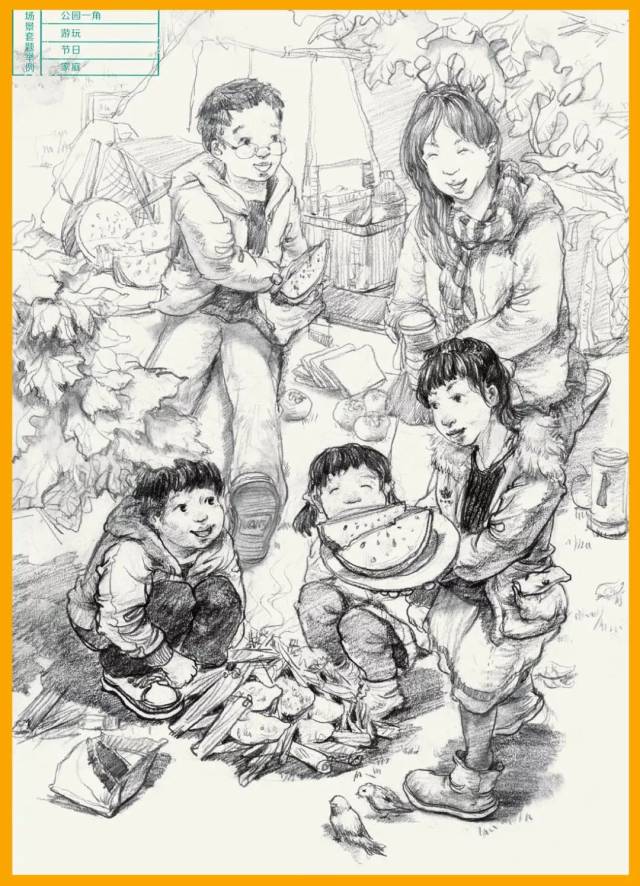 场景速写决定校考成绩