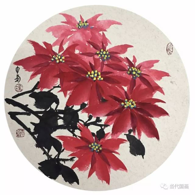 春华秋实-黄少南花鸟画赏析
