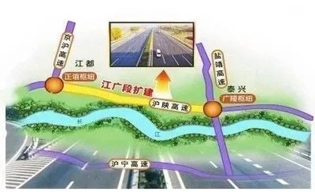 2018年有这么多省重点交通工程涉及江都!机场,铁路,高速