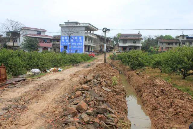 南丰县长岭村新农村建设前面貌