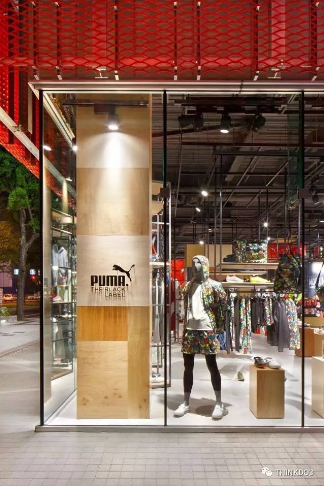 puma彪马北京三里屯全球概念店设计  puma彪马纽约旗舰店设计  你