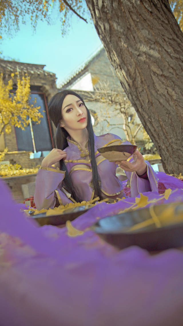 露娜紫霞仙子cosplay