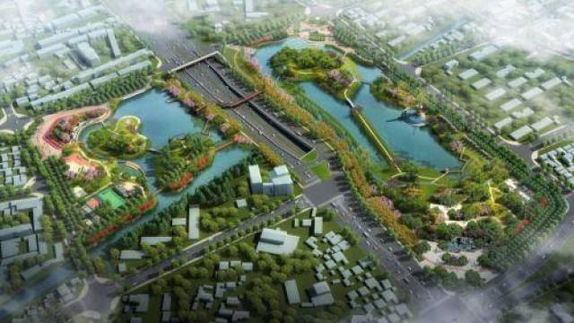 以七里河公园为代表,未来,扬州将在东南片区高标准推进公园体系建设