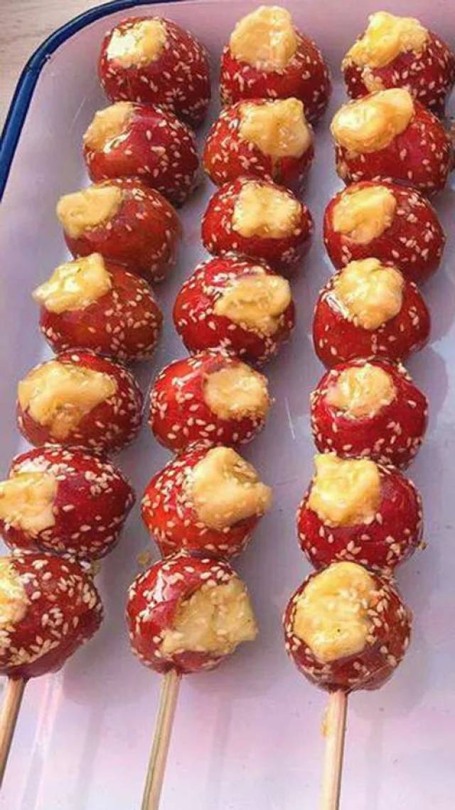 糖球会今天开吃,脂渣,榴莲糖球来一串?