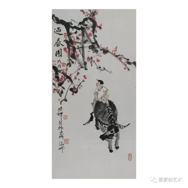 民间怪才-庄士荣先生国画精品欣赏