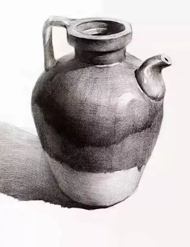 各种素描陶罐的画法都在这了,超有用干货!