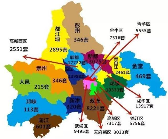 成都还有这么多房子哒!