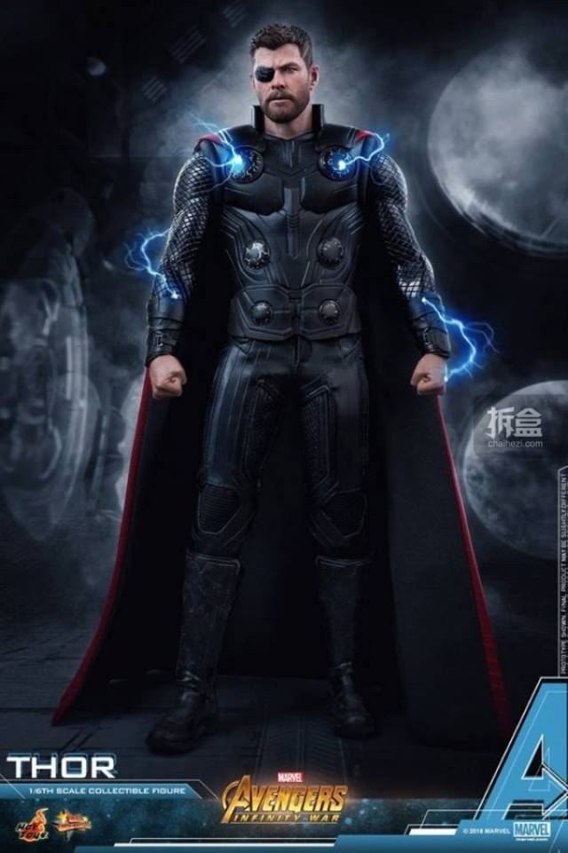 hottoys《复仇者联盟3:无限战争》雷神1:6比例珍藏人偶