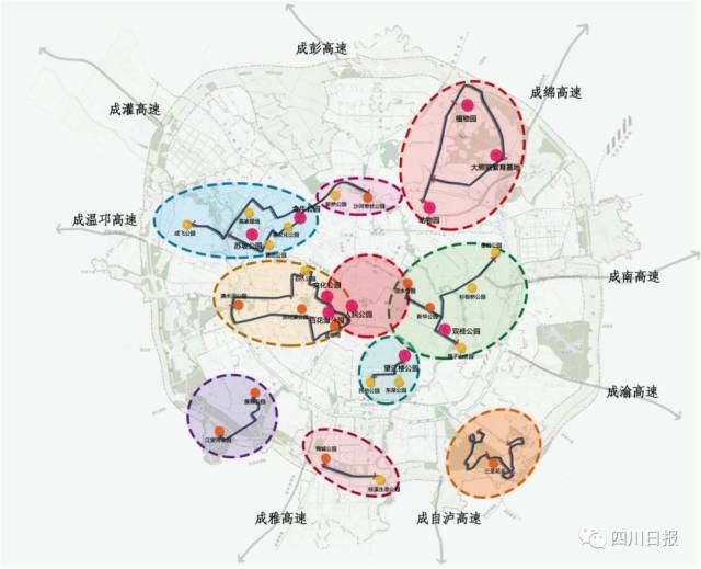 成都2018春季赏花地图发布,7条线路任你耍!