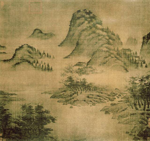 穿越到古代看场雨,中国画雨景欣赏