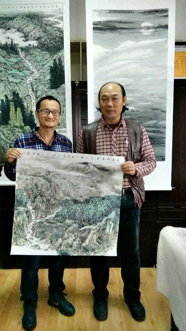 当代著名画家高伟国画作品欣赏