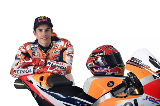 honda男神马奎斯续约hrc至2020年携手赛车rc213v征战motogp