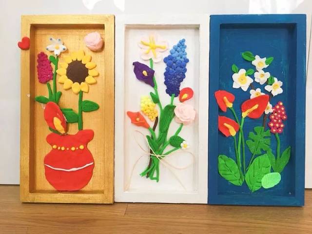 【限时团】画+超级粘土画框diy,给家里添件新装饰,和孩子一起触摸