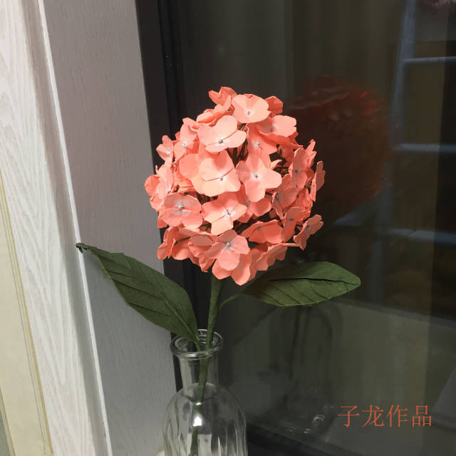 绣球花折纸 绣球花怎么折