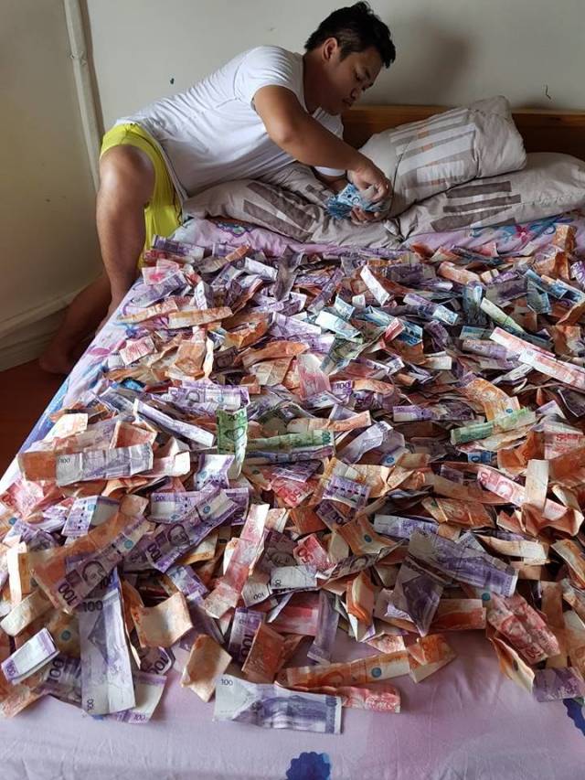 省钱达人!夫妇一年省出一床零钱 网友:太恐怖了