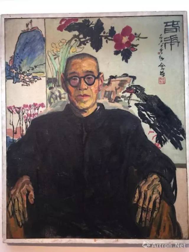 《男人体》 金一德 布面油画 1961年123cmx88cm